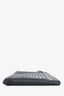 Bottega Veneta Grey Intrecciato Leather Laptop Case