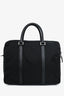 Prada Black Nylon Saffiano Leather Trim Briefcase