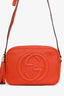 Gucci Orange Leather Soho Disco Crossbody