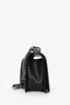 Pre-Loved Chanel 2014 Black Caviar Old Medium Boy Bag