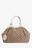 Gucci Canvas Leather Trimmed Sukey