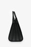 Saint Laurent 2014 Black Grained Leather Sac De Jour with Strap