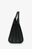 Saint Laurent 2014 Black Grained Leather Sac De Jour with Strap