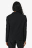 Jil Sander Black Single Breasted Blazer Size 36