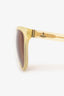 Vivienne Westwood Beige Frame Sunglasses