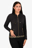 Versace Black Zip Up Hoodie Size 1