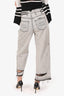SMFK × Batman Grey Splatter Baggy Distressed Jeans Size 1
