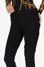 L'agence Black Flared Trousers Size 25