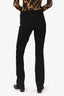 L'agence Black Flared Trousers Size 25