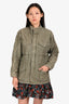 Frame Green Military Style Jacket Size S