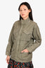Frame Green Military Style Jacket Size S