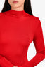 L'Academie Red 'Syndi' Knit Dress Size M