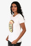 Loewe White Cotton Toast Logo T-Shirt Size XS