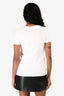 Loewe White Cotton Toast Logo T-Shirt Size XS