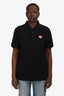 Canada Goose Black Cotton Polo Shirt Size M