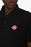 Canada Goose Black Cotton Polo Shirt Size M