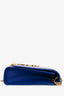 Saint Laurent Cobalt Blue Leather Medium Kate Tassel Bag on Chain