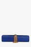 Saint Laurent Cobalt Blue Leather Medium Kate Tassel Bag on Chain