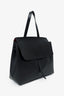 Mansur Gavriel Black Leather Top Handle Bag