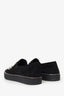 Stuart Weitzman Black Pearl & Crystal Slip-on Sneakers Size 12