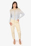 Margaux Lonnberg Beige Corduroy Trousers Size 38