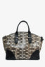 Alexander McQueen Limited Edition Black Leather Python Top Handle with Strap