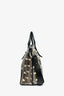 Alexander McQueen Limited Edition Black Leather Python Top Handle with Strap