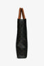 Celine Brown Triomphe Canvas Small Vertical Tote