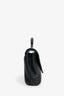 Saint Laurent 2016 Navy Leather Chevron Large Envelope Bag