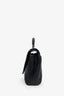 Saint Laurent 2016 Navy Leather Chevron Large Envelope Bag