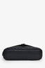 Saint Laurent 2016 Navy Leather Chevron Large Envelope Bag