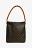 Louis Vuitton Brown Monogram Looping GM Top Handle Bag