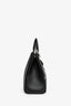 Christian Dior 2015 Black Leather 'Paradise' Diorissimo Medium Top Handle Bag