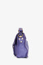 Proenza Schoulder Purple Leather PS1 Tiny Shoulder Bag with Strap