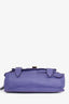 Proenza Schoulder Purple Leather PS1 Tiny Shoulder Bag with Strap