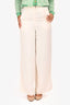 Meshki Cream Wide Leg Dress Pants Size XS
