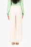 Meshki Cream Wide Leg Dress Pants Size XS