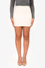 Nadine Merabi White Mini Skirt Size XS