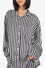 Sleeper Black/White Striped Pyjamas Set Size 1