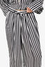 Sleeper Black/White Striped Pyjamas Set Size 1
