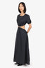 Staud Black Cut-Out Detail Maxi Dress Size M