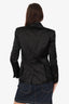 Tom Ford Black Stain Pocket Detail Blazer Size 36