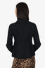 Miu Miu Black Wool Single Breasted Blazer Size 40