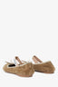Miu Miu Khaki Green Corduroy Ballet Flats Size 40
