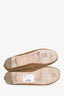 Miu Miu Khaki Green Corduroy Ballet Flats Size 40