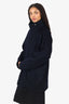 Loro Piana Navy Cashmere Icer Coat Size L Mens