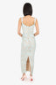 Saulee Turquoise Lace Gown Size 2