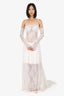 NBD White Lace 'Xyla' Gown Size XS