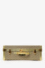 Goyard Gold Gold Goyardine Coated Canvas 'Grand Hotel 50' Trunk