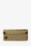 Goyard Gold Gold Goyardine Coated Canvas 'Grand Hotel 60' Trunk
